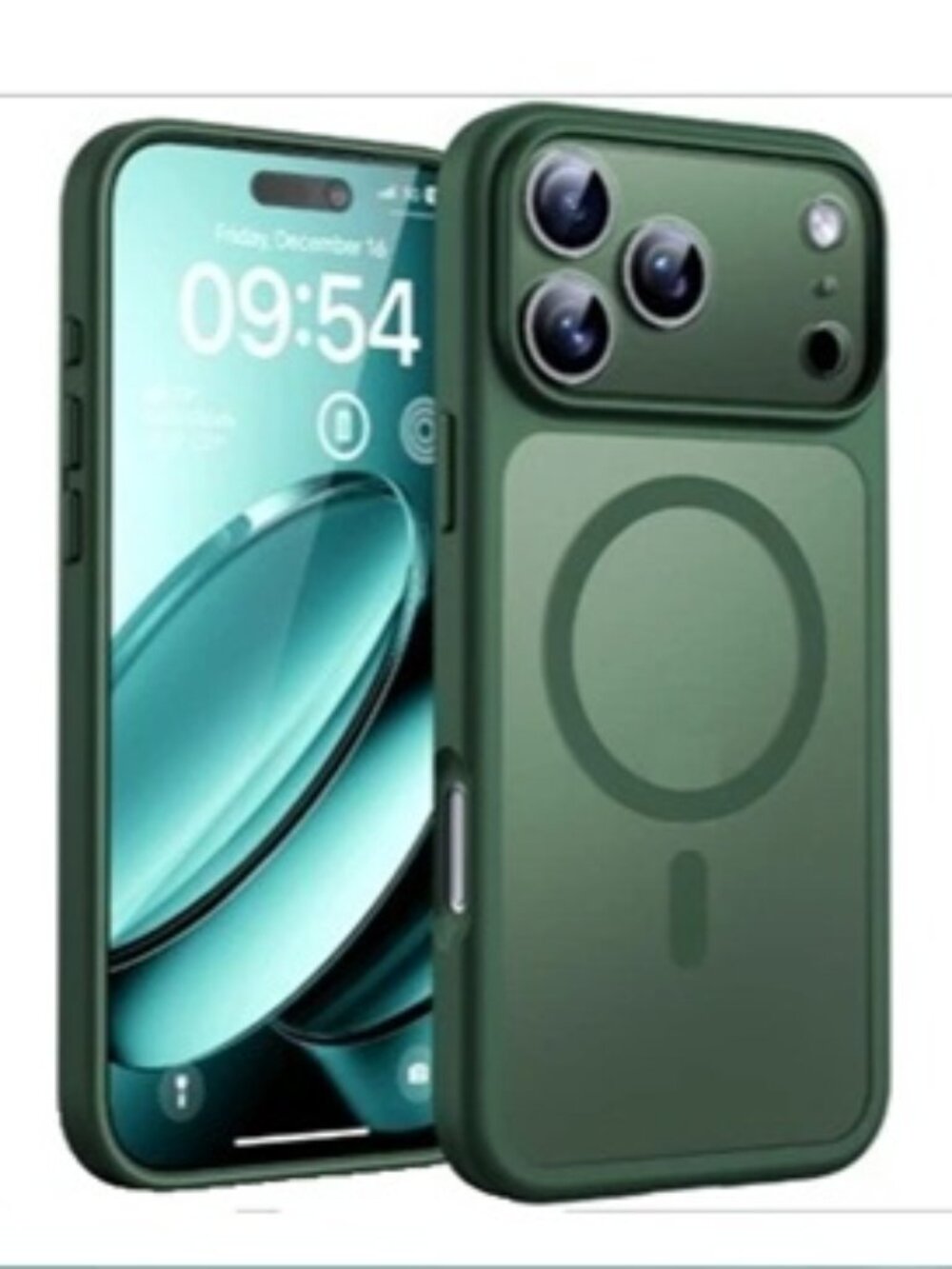 JETech Magnetic Silicone Case for iPhone 17 Pro Max 6.9-Inch
